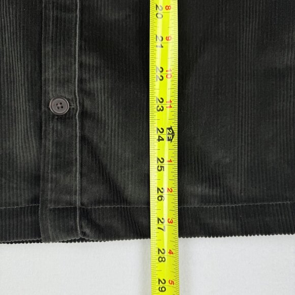 Express Men's Long Sleeve Buttons Green Corduroy Shirt Jacket Size Small NWOT - Picture 10 of 10